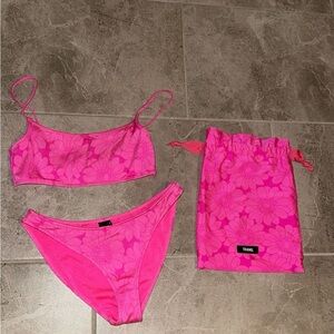 TRIANGL SWIMSUIT WORN ONCE!!!!